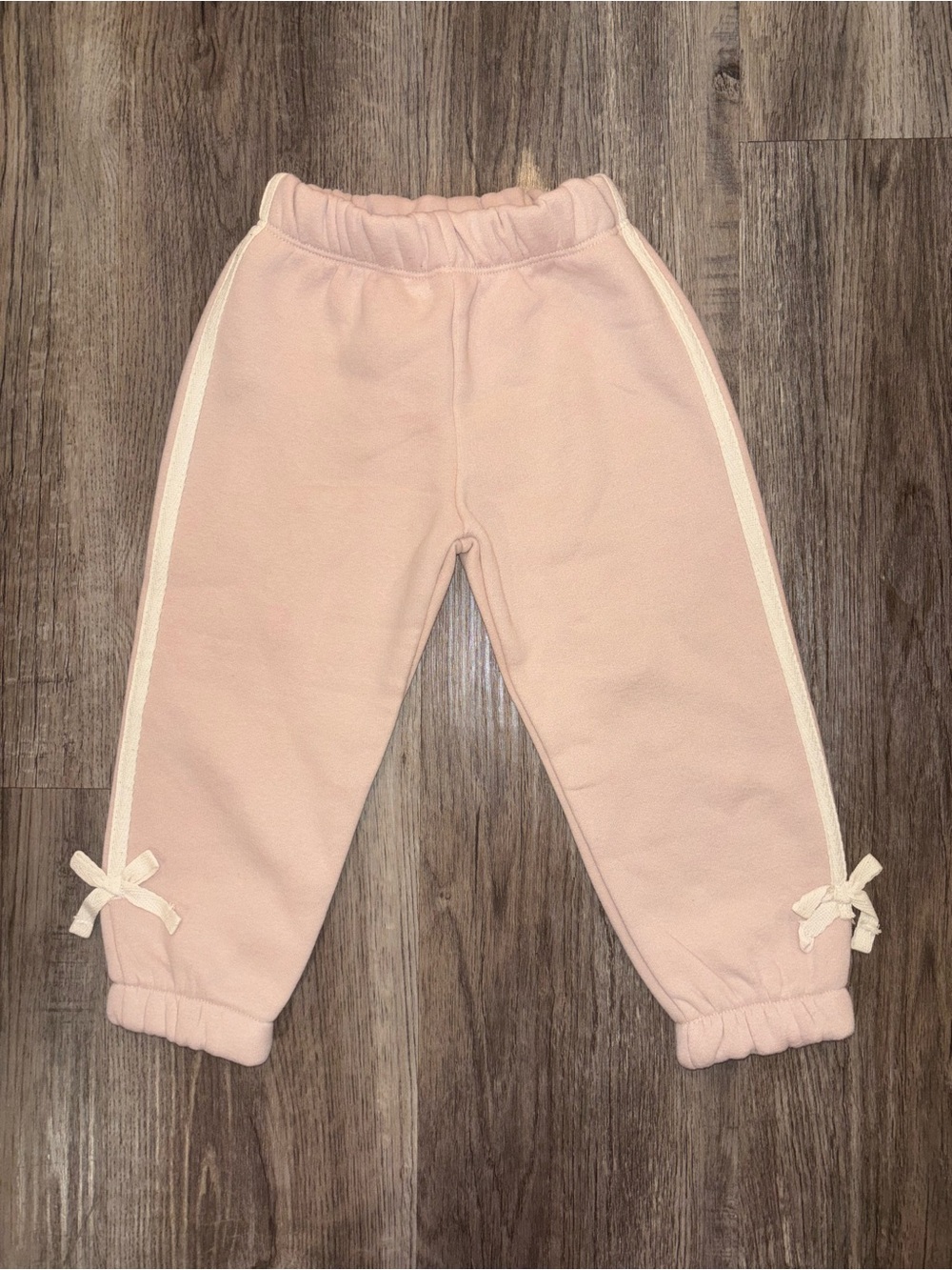 NEW W/Tags Toddler Girl Bow Joggers